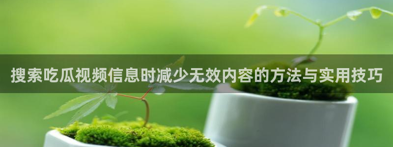 吃瓜网络资讯