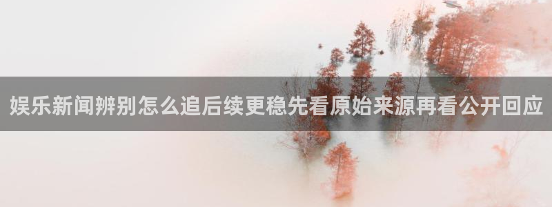 91吃瓜每日资讯：娱乐新闻辨别怎么追后续更稳先看原始来源再看公开回应